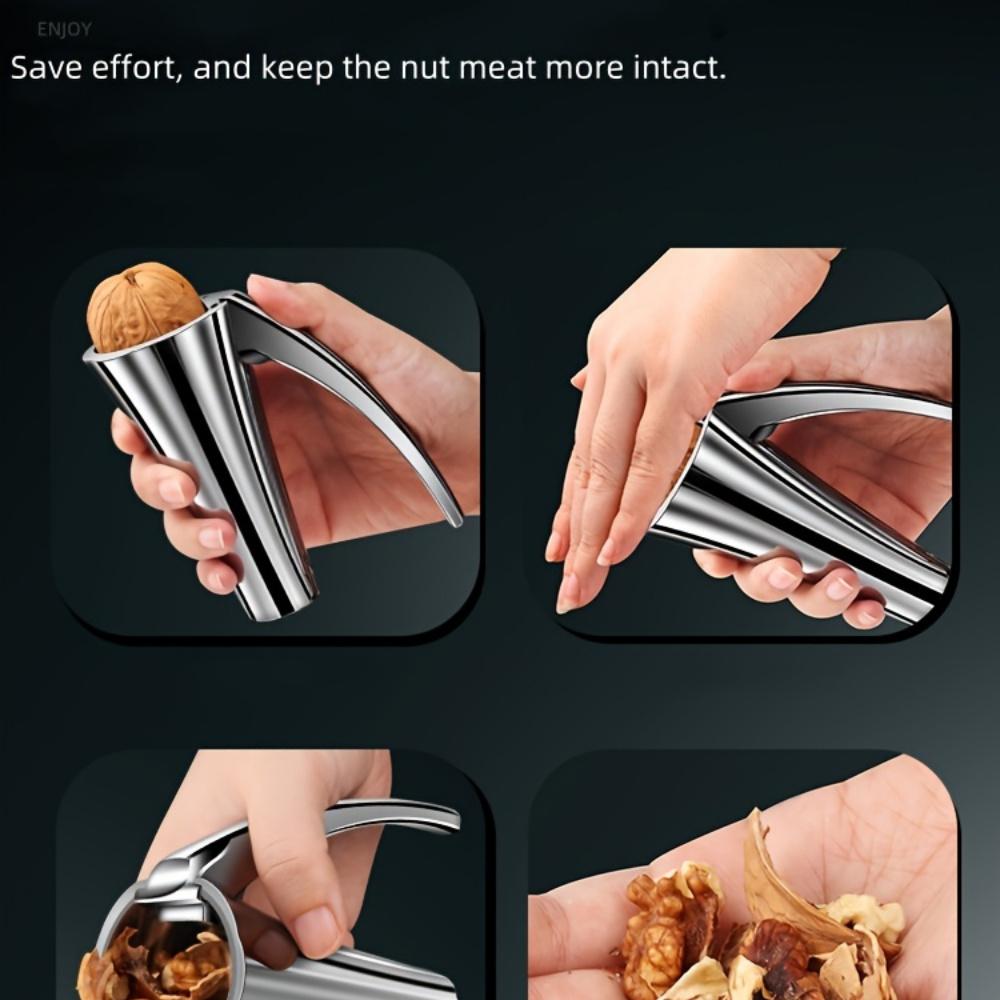 Special Tool for Cracking Nuts Nutcracker Hazelnut Shell Opener Nut Cracker Tool Home Peeled Walnuts Multifunctional Pliers Bar