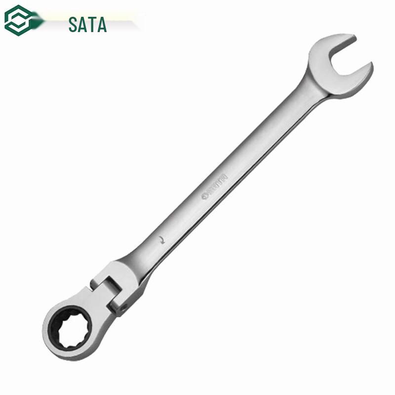 SATA 46401 10mm Full Polish Ratcheting Wrench