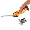 Corta-sebes sem fio, Cortador de grama, Tesoura de poda de jardim manual, Elétrico alimentado por bateria de íon de lítio de 21V, Inclui e 2 baterias para G