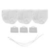 3Pcs Dryer Vent Lint Trap Bag Universal Reusable Dryer Lint Catcher for Indoor Systems