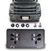 Front Bumper License Plate Bracket Mount Holder For 2015 2016 2017 Ford F150 F-150,Replacement For FL3Z17A385B (May Not Fully Fit Your Model. See Pic