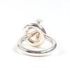 Excellent HERMES Ring Echapp MM Silver AG925 Women Used