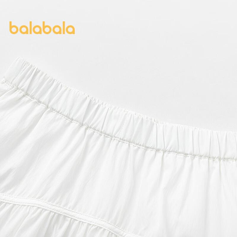 Balabala Girls' Tiered A-Line Skirt