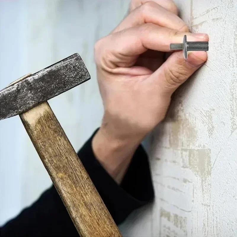 Nit de impact cu miez de oțel și carcasă de aluminiu, cap rotund plat, nit expandabil de tip impact, cap semi-rotund, nit tubular de impact, material aliaj de aluminiu