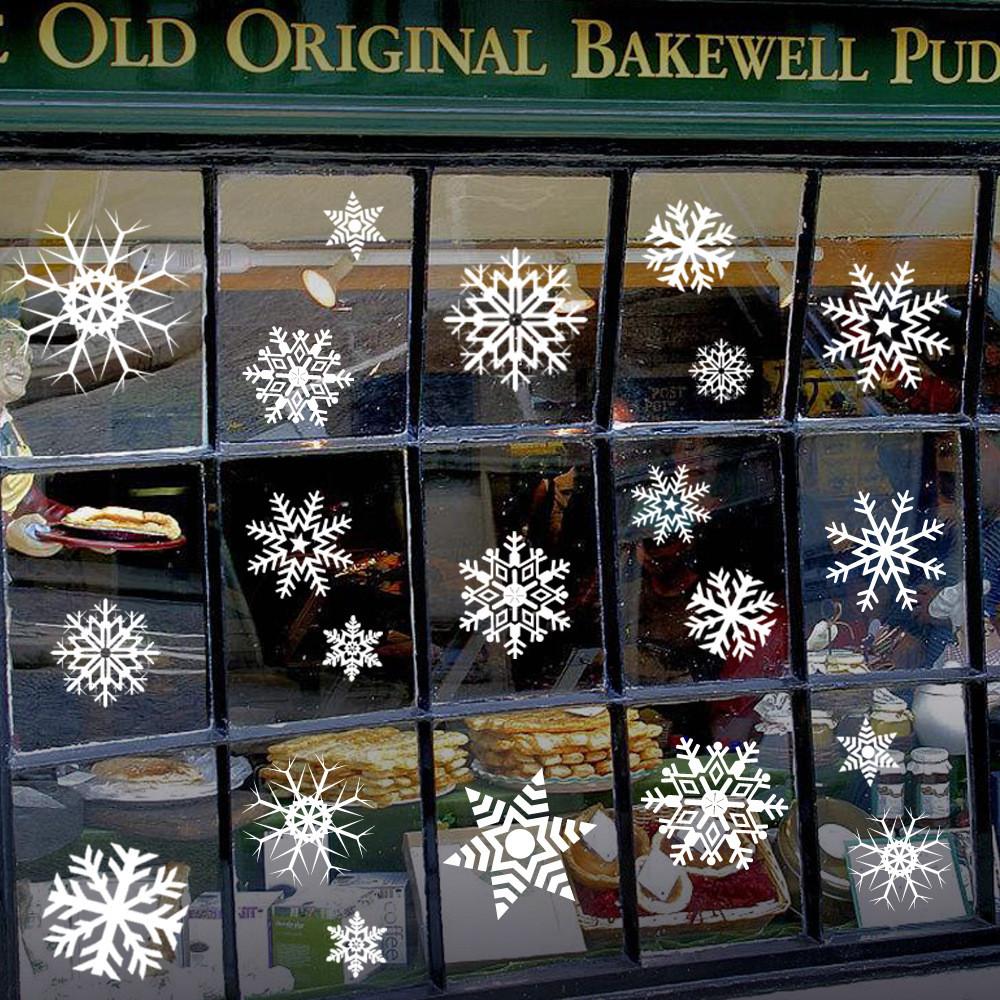 New Pvc Christmas Static Cling Window Decor Featuring Festive Santa Claus Design