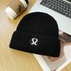 Korean Style All match Knitted Hat Warm Ear Protection Pullover Hat for Women Autumn and Winter Personalized Cold Hat Thickened Plush Hat Small Face