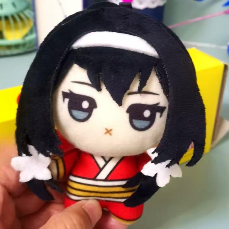 Hot Japanese Anime Prototype Bungo Stray Dogs Plush Doll Cute Cartoon Peripheral Stuffed Animals Plush Toy Doll Keychain Gifts