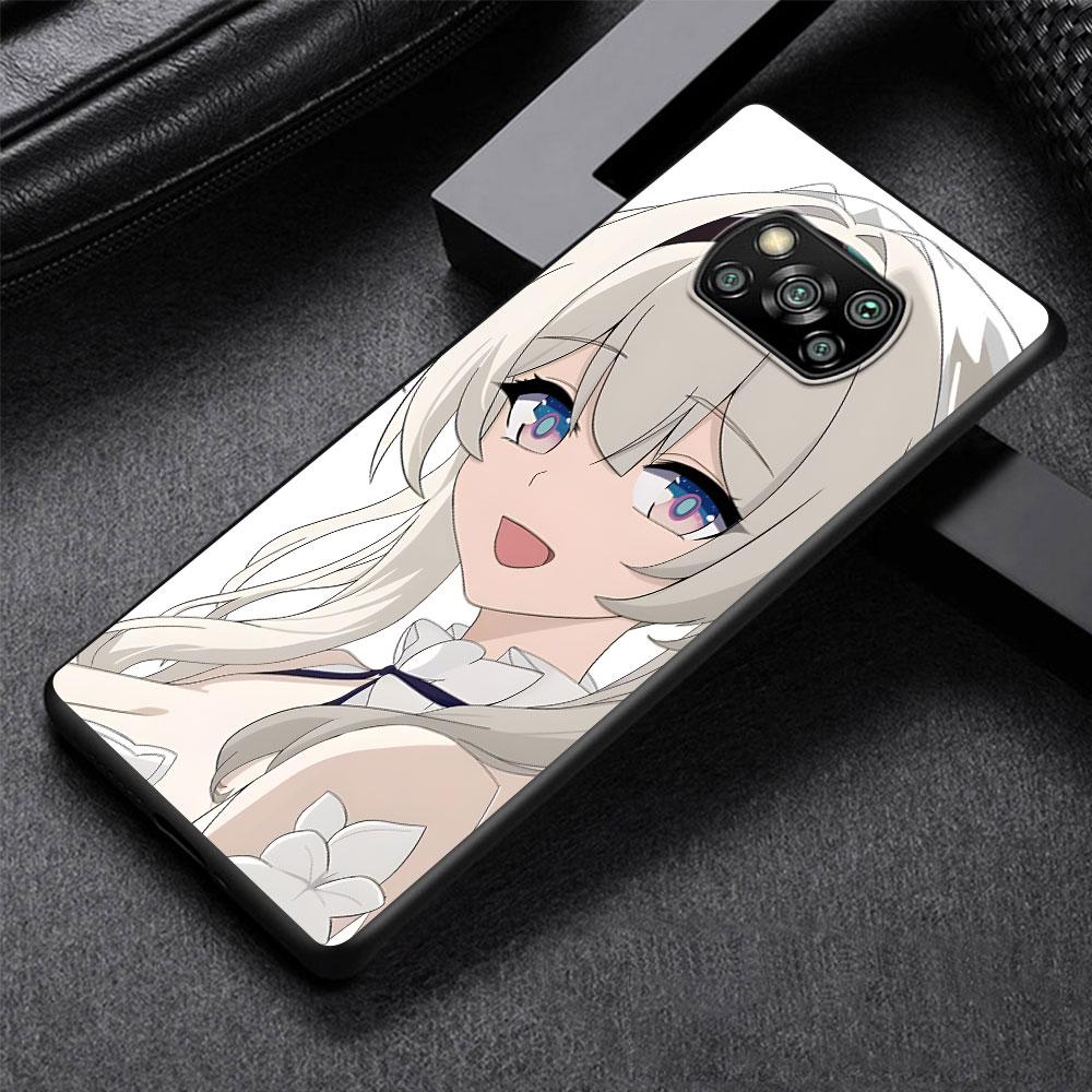 

Чехол Firefly Honkai Star Rail для Xiaomi Poco M5s X3 NFC X5 F3 M4 M3 Pro, черный силиконовый мягкий чехол для телефона Xiaomi Poco X3 Pro