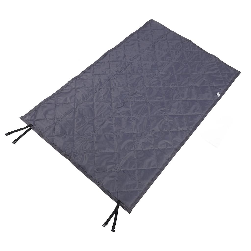 Isolierter Fensterbezug 3-lagiges Oxford-Gewebe Baumwollgefüllt Frostschutz Winterfensterisolierung