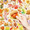 50 Non-infringement Autumn Plant Graffiti Stickers Pp Waterproof Decorative Stickers