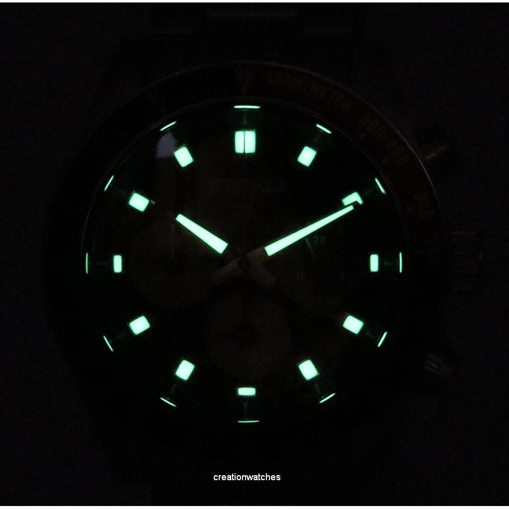 Seiko Prospex Speedtimer Go Large Solar Chronograph Black Dial SSC915 SSC915P1 SSC915P 100M Mens Watch