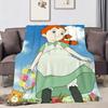 Classic Anime A-anne Of Green Gables Flannel Soft Warm Plush Blanket Sofa Living Room Pet Hogar Bedroom Gift Home Car Portable