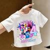 2026 summer Casual Kpop Hunters girls boys T-shirt with Birthday Number Print (1-9) for Children Short-sleeved Shirt