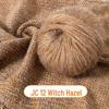 Blue Tear Spray Mohair Yarn: Gold-Thread Starry Sky Series for Chunky Knit Scarves
