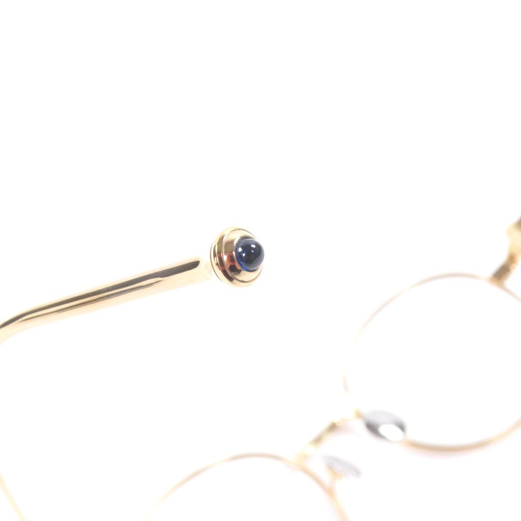 Great Cartier Glasses Pasha de Cartier gold Titanium mens CT0293O Used