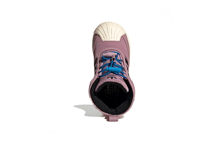 adidas Originals SUPERSTAR 360 2.0 Slip Resistant Cushioning High Top Toddler Shoes Taro Purple Infant And Toddler GV9066