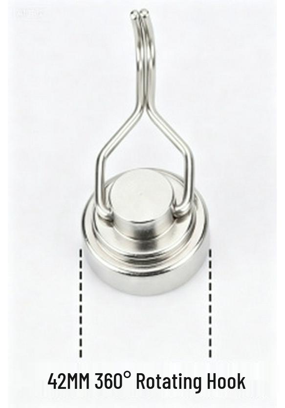 Silver NdFeB Magnetic Hook E10-E42