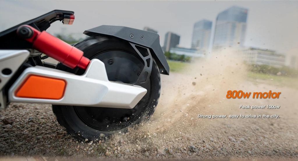 Foldable Electric Scooter Kukirin M4 Max, 800W Motor, 48V 18.2Ah Battery, Top Speed 45km/h, Cruising Range 65km, 10-inch Tires+4 Gifts