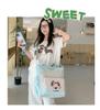Autumn Cartoon Puppy Ears Single Shoulder Women's Bag - Large Capacity for Students