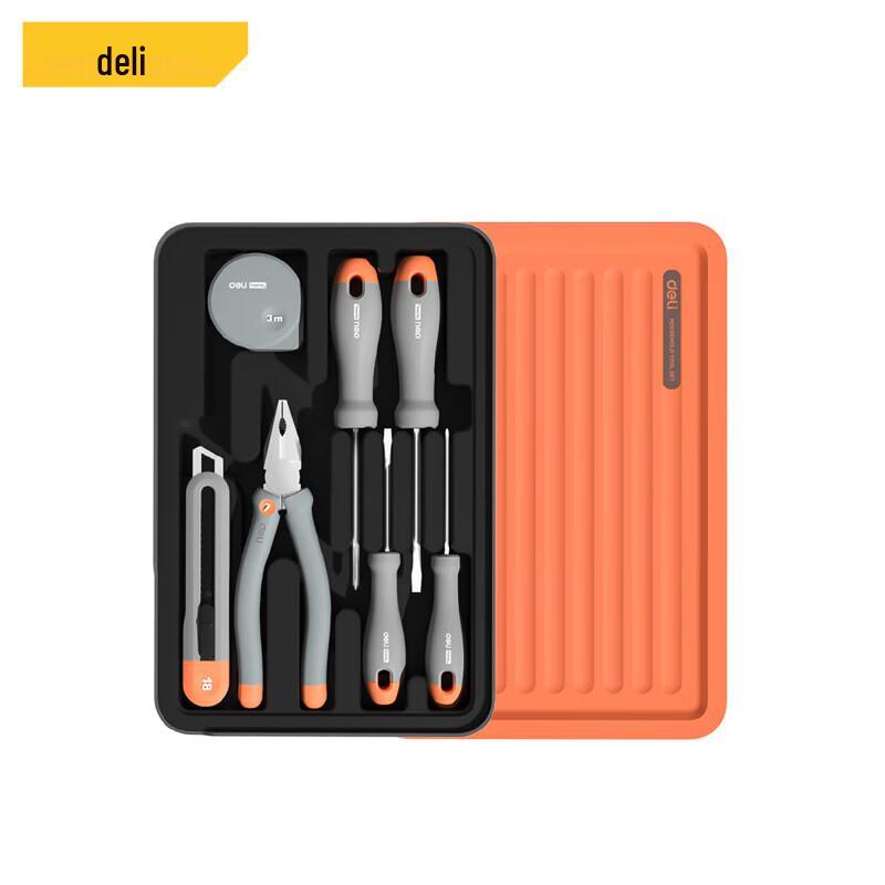 Deli H1001-D Multi-functional Stackable Outdoor Repair Tool Set