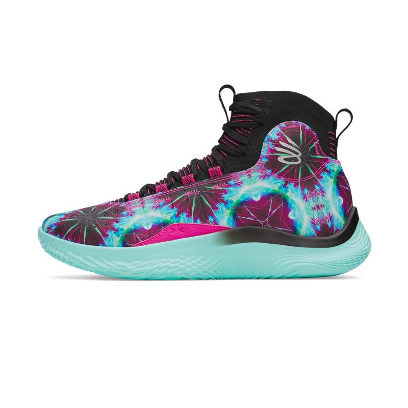 

Under Armour Curry 4 Амортизуючі Середні Баскетбольні Кросівки Унісекс Синьо-Фіолетові 3028575-001 44
