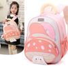 Kids Mushroom Pattern Backpack With Breathable Oxford Fabric And Double Shoulder Straps For Toddlers