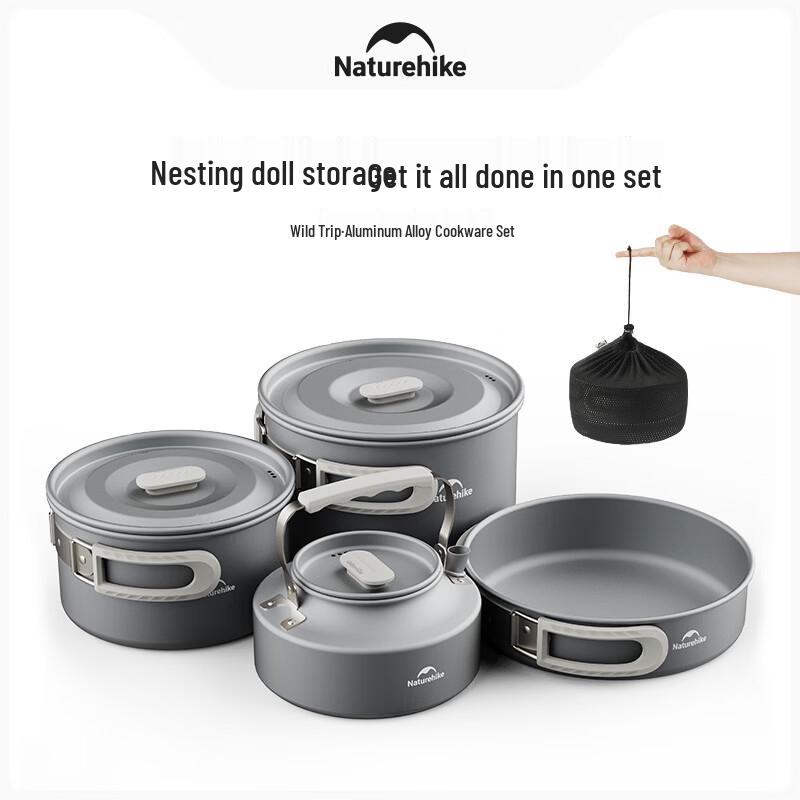 Naturehike Aluminum Cookware Set
