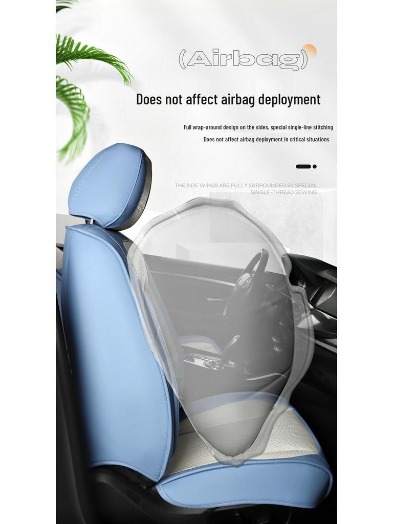 Universal Full Coverage Car Seat Cover for Civic Bora Lavida Sagitar - Four Seasons Ice Rattan Cushion
