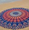 Mandala Round Tapestry Home Wall Art Decor Hippie Baho Yoga Mat Bohemian Round Beach Bedspread Round Picnic Tapestry 100 % Cotton Tapestry