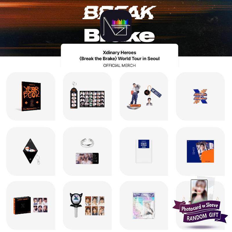 

[ПРЕДВАРИТЕЛЬНЫЙ ЗАКАЗ : JYP МАГАЗИН] Xdinary Heroes : Break the Brake - World Tour в Сеуле Официальный сувенир