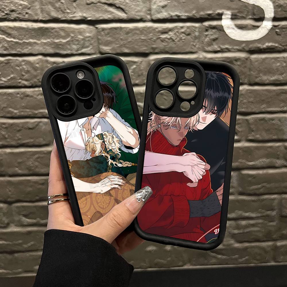 Brothers Without A Tomorrow Bl Anime Silicone Soft Phone Case For IPhone 17 16 14 13 12 11 15 Pro Max Plus Air Cover