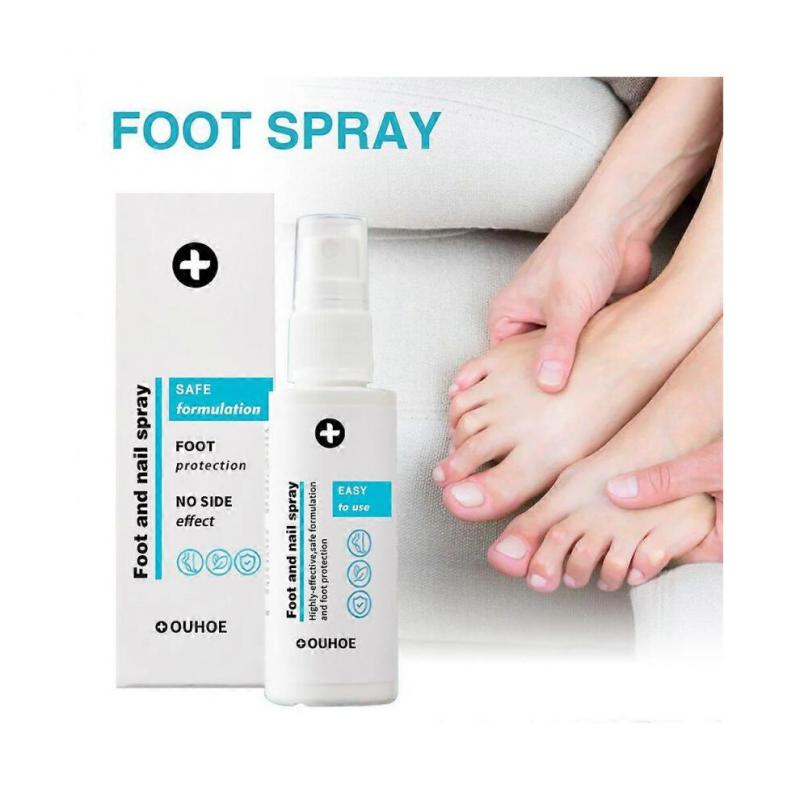 3 Stück Fuß- und Nagelspray, Natürliche und kraftvolle Fußpflege