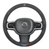 Volvo XC40 XC60 XC70 XC90 V40 V50 V60 V70 C30 C70 S40 S60 S80 S90 Suede Leather Anti-slip Car Steering Wheel Cover Accessories