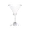 10Pcs Transparent Plastic Wine Glass Recyclable Reusable Shatterproof Wine Goblet For Champagne Dessert Beer Pudding Party