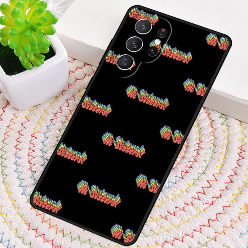

Hi-Sisters Silicone Phone Case For Samsung Galaxy note 10 pro S26 S25 S24 S23 S22 S21 Plus S25Ultra Capa Cover Galaxy S22+ 5G