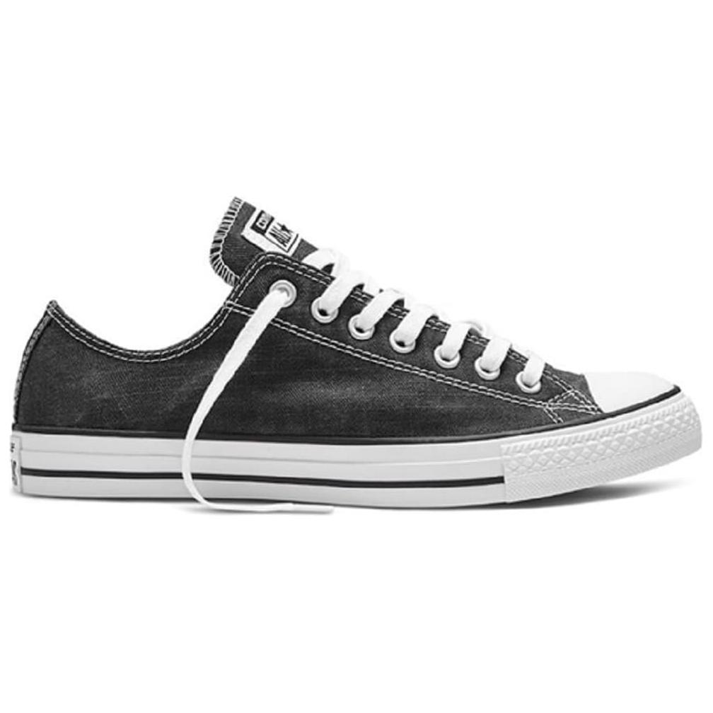 Converse All Star Comfortable Lightweight Low Top Canvas Shoes Women Sneakers Gray Black 151202C