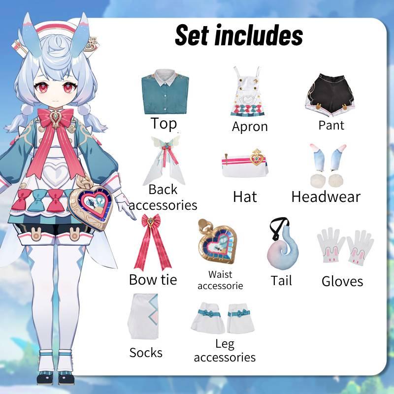 

Импакт Сиджвинн Косплей Костюм Набор Аксессуары для вечеринки Мода Веера Подарок M