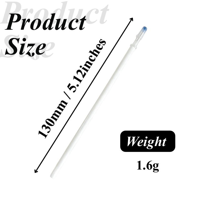 VAST SEA Direct Sale 100pcs Set Water Erasable Gel Pen Refill White Ink Plastic Tailor Helper for Clothing and Shoes Marking Sew