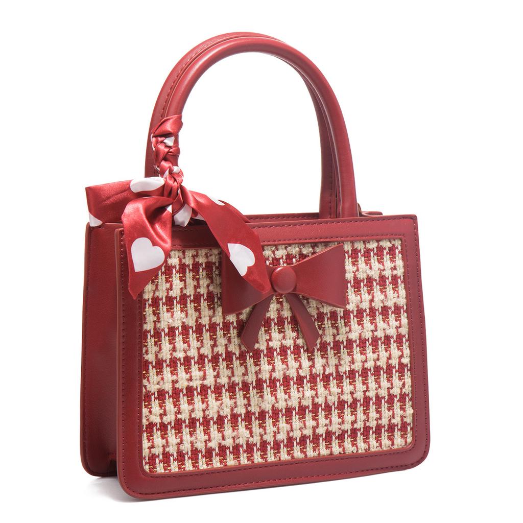 Women's Bag 2024 New Red Niche Handbag Wedding Gift Bride Female Wedding Bag Small Bag