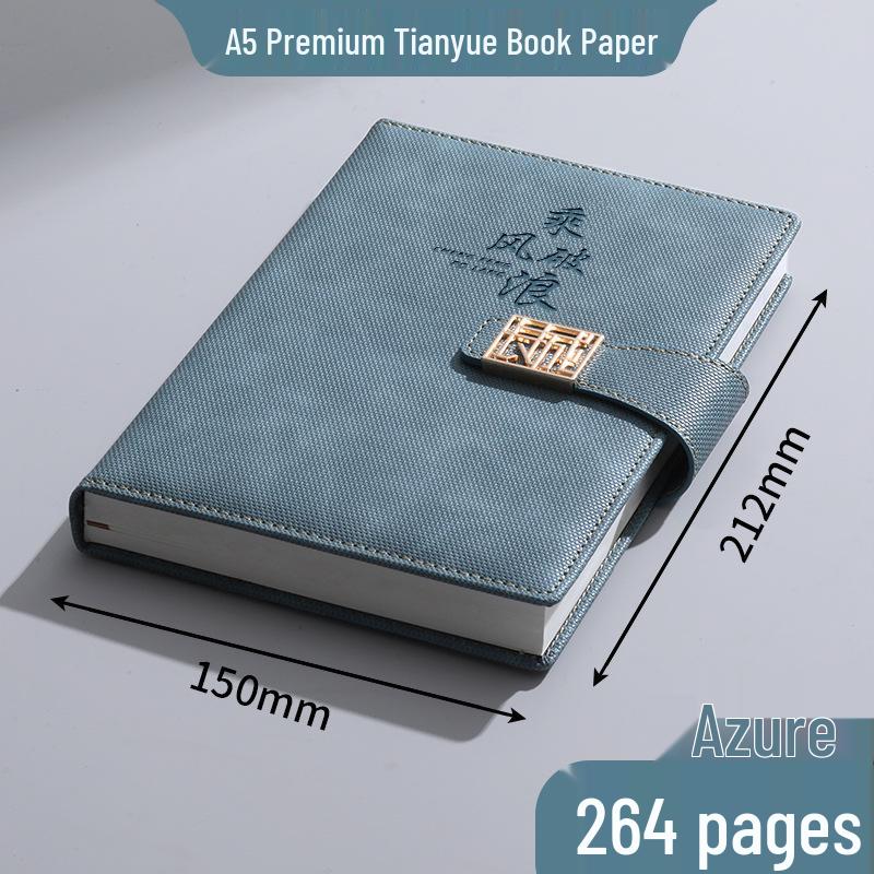 A5 Custom Strap Diary Notebook with Logo in Gift Box