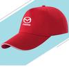For Mazda CX3 CX-5 CX5 CX7 CX9 MX5 Axela Demio Atenza Car Logo Cotton Adjustable Baseball Hat Outdoor Auto Accessories