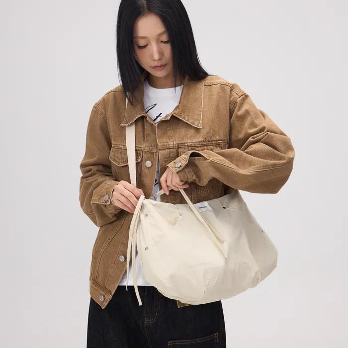 String Pocket Bag _ Beige