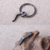 Bottle Opener Keychain with Slot Screwdriver for Titanium Mini Beer Can Opener Portable for Key Chain Bottle Opener Comp