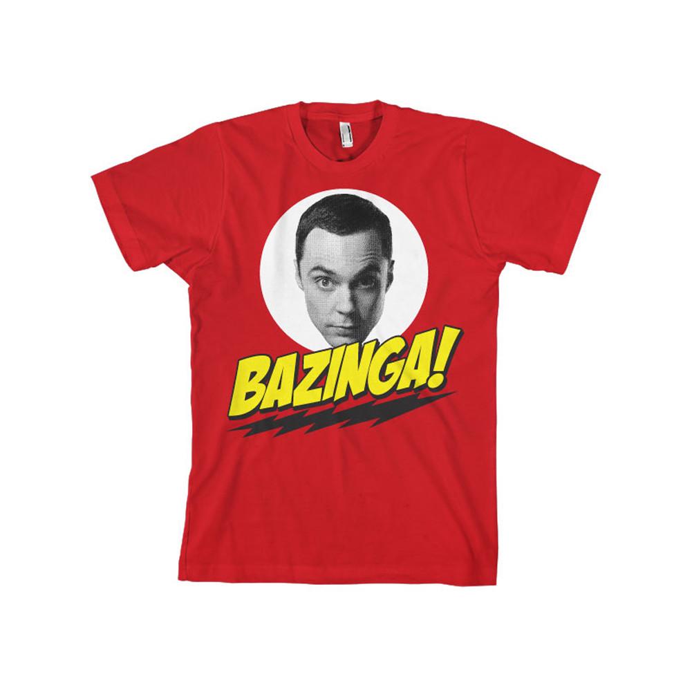 Officially Licensed TBBT Bazinga Sheldons Head Men T-Shirt S-XXL Sizes XXXL