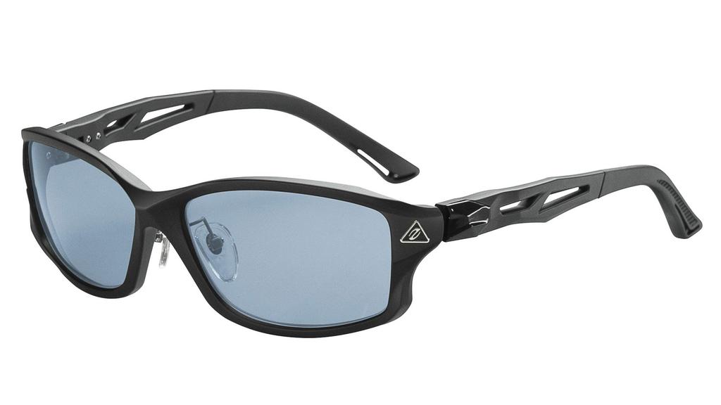 Zeque STELTH Polarized Matte MASTER BLUE F-1921 Sunglasses, Black,