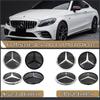 1pcs Front Grill Emblem Tar Logo For Mercedes Benz A B W117 W176 C E S R SL ML GL GLA GLK-Class Mirror Illuminated Star Emblem BD1