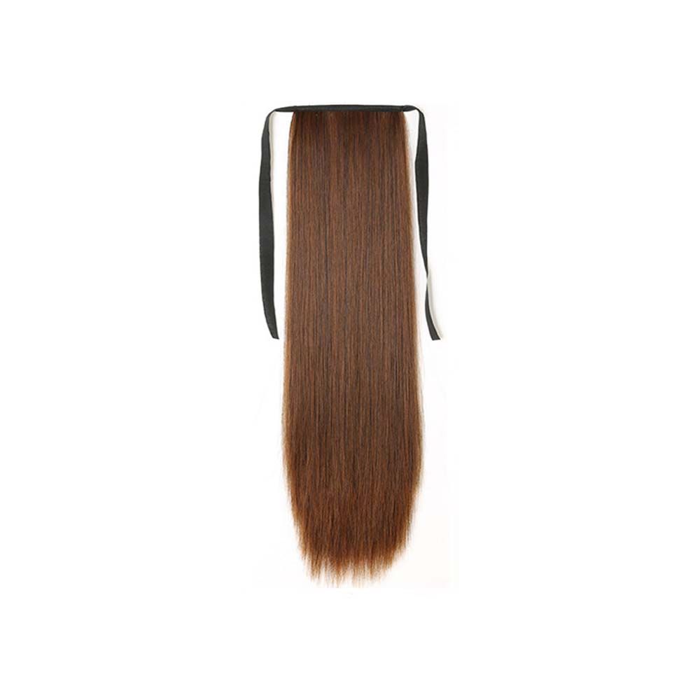 Ponytail Hair Accessories Long straight Wigs Drawstring Ponytail Synthetic Ponytail Hair Extension