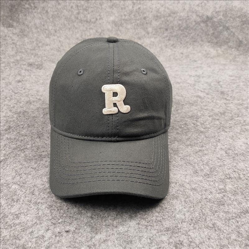 Large head circumference large size hat men's and women's soft top letter baseball cap four seasons men's cap R word
