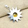 Fantastic Citrine Gemstone 925 Solid Sterling Silver Jewelry Handmade Chain Pendant Gift For Her