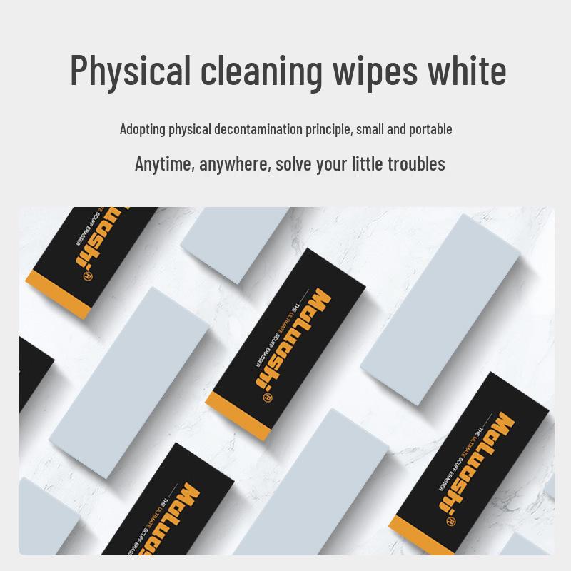 Suede & Nubuck Shoe Cleaning Eraser - Raw Rubber Stain Remover for White Sneakers